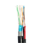 Suppliers Cat5 2c with Power Wire Cable Combined 4pair Utp Ftp Cca Copper Ethernet Outdoor Cat5e with Power - Image 4
