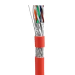 High Speed Cat 8 Shielded 4Pair Copper PVC LSZH Network Lan Cable 100m 305m 1000ft roll price - Image 2