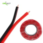 Multi-core Electrical Wire Power Cables AWG 16 18 20 22 24/2 Cores PVC Jacket Copper Conductor RVB Red and Black Parallel Cable