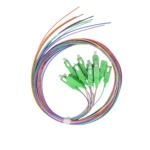 Manufacturers Wholesale 12 Core Single Mode SC APC FTTH Fiber Optic Cable Pigtails 12 Color - Image 2