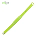 Customized Waterproof RFID IC Wristband NFC Silicone 13.56khz for Access Control