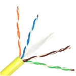 High Speed 4 Pair Indoor Cat 6 UTP Network Cable 305m Roll 23 Awg Cat6 Lan Cable - Image 2