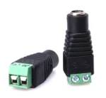 Monitoring Supply DC 12V Adapter Monitoring Accessories Green Terminal Female DC Power Plug - Image 5