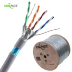 High Speed cat6a Ftp 4Pair Copper PVC LSZH Network Lan Cable 100m 305m 1000ft roll price