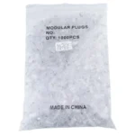 pass through rj45 conector cat5e utp unshielded 8p8c 8 pins modular plug - Image 6