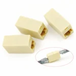 Toolless Cat5e Cat6 UTP Unshielded Rj45 Pass Through Modular RJ45 8P8C Coupler - Image 5