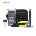 High Quality FTTH Fiber Optic Tool Kit with Optical Power Meter VFL Fiber Cleaver Stripper