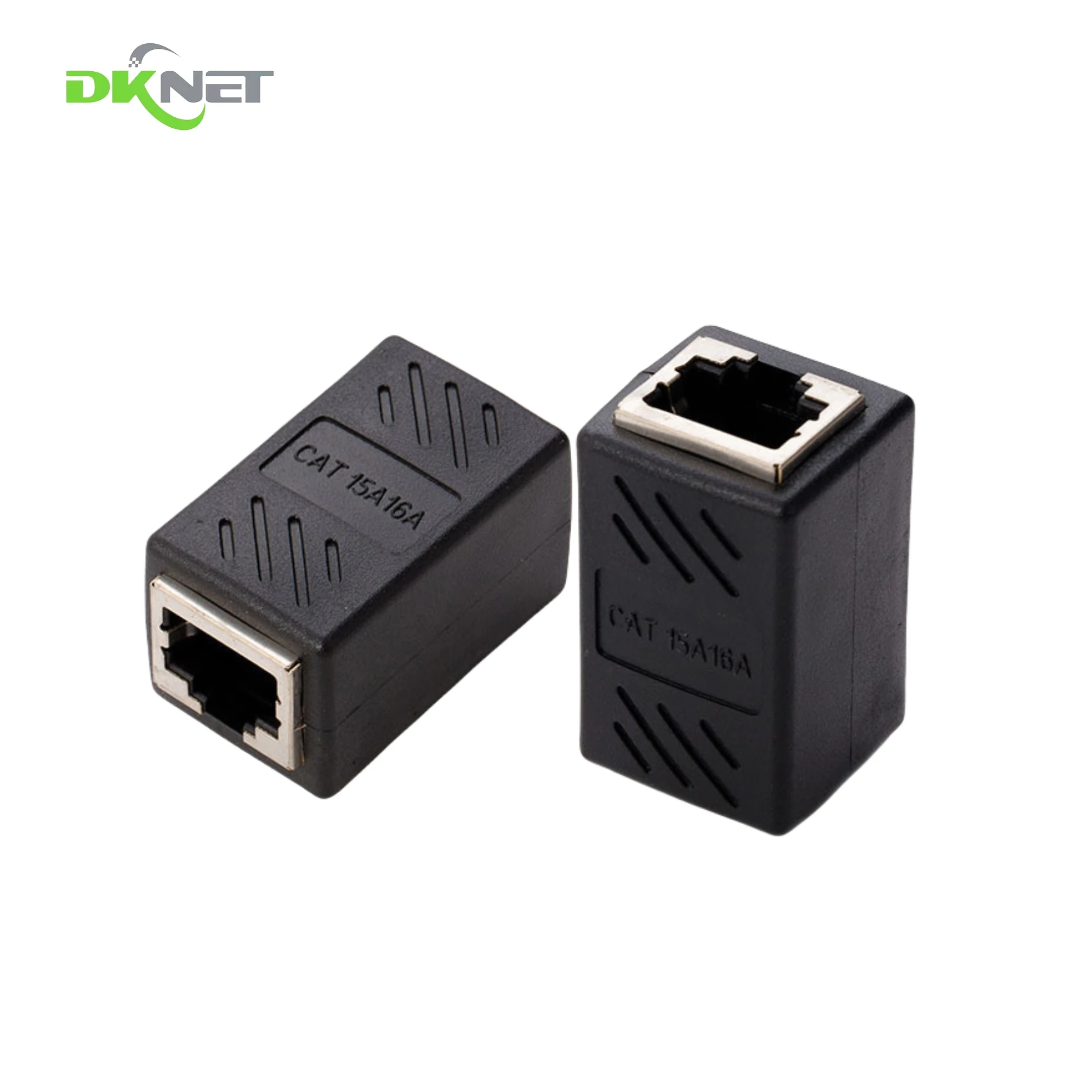 H22e023cb94cd413b80527d53040c19c5A.webp Ethernet Cable RJ45 Coupler Network Adapter 8P8C Wire Joiner Network Extender RJ45 Female Shielded - Image 1