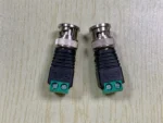 Easy to Use Security Monitoring Accessory 2 Pin Green Terminal Coaxial BNC Connector - Image 4