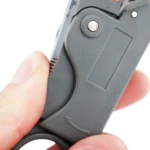 RG59 RG58 RG6 with Double Blades Mini Wire Stripper New Rotary Coax. Cable Stripper - Image 3