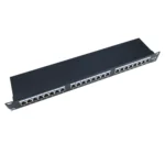 Fiber Optic Distribution Frame 24 Port 1U 19 Cat5e Cat6 FTP/STP Network Patch Panel - Image 3