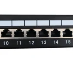 High Quality Keystone 1U 19 Inch Network Patch Panel 24 Port Cat6 FTP Rj45 Cat6a Shielded - Image 2