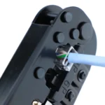 Cuts Strips and Crimps 2 Type of Plugs in 1 HT-568 Dual-Modular Crimping Tool - Image 3