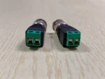 Easy to Use Security Monitoring Accessory 2 Pin Green Terminal Coaxial BNC Connector - Image 3