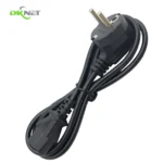 High Quality Power Cables EU 3 Pin Power Cord for Home Appliance Office Equipment Use