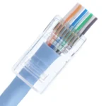 High Quality Unshielded 8P8C Modular Plug Cat6 UTP Pass Through RJ45 Connector - Image 3