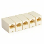 Toolless Cat5e Cat6 UTP Unshielded Rj45 Pass Through Modular RJ45 8P8C Coupler - Image 2