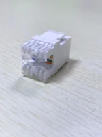 Cat5e Cat6 Unshielded 8p8c 8 Pins Toolless Modulars UTP Rj45 Modular With Dust Cover - Image 4