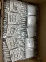 Network Face Plate 2 Port Network RJ45 86 Type Wall Outlet RJ45 Faceplate CAT5E CAT6 Wallplate - Image 5