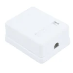 Network Cabling Outlet Box UTP 8P8C Single 1 Port female sockets Cat5e Cat6 Surface Mount Box