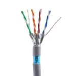 High Speed cat6a Ftp 4Pair Copper PVC LSZH Network Lan Cable 100m 305m 1000ft roll price - Image 3