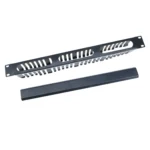 1u 19 Inch 48-port Vertical Cabling Management Network Cable Organizer - Image 3