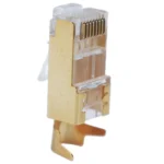Factory Price RJ45 8P8C Cat7 Connector Plug Gold Plated with Dovetail - Image 5