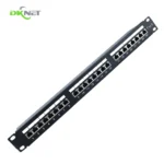 High Quality Keystone 1U 19 Inch Network Patch Panel 24 Port Cat6 FTP Rj45 Cat6a Shielded