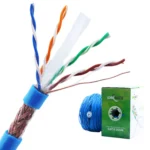 DKNET Shielded Network Cat6 Cable Lan Cat 6 Sftp Lan Cable Utp Indoor Ethernet Cable