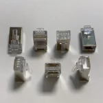 Good Quality 3-Pronged Chip Gold Plated Modular Plug 1000PCS Bag 8P8C CAT6 FTP FU RJ45 Connector - Image 2