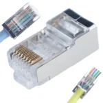 China Hot Sale Ftp 8p8c Network Cable Crystal Head RJ45 Cat5e Shielded Connector - Image 6