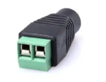 Monitoring Supply DC 12V Adapter Monitoring Accessories Green Terminal Female DC Power Plug - Image 3