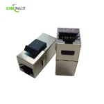 High Quality Cat5 Cat6 Toolless Adapter Female to Female Modulars Connectors Shielded Rj45 Pass Through Modular