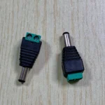 Easy to Use Monitoring Accessory 2 Pin With Green Terminal 12V Adapter 5.5*2.1mm Male DC Power Plug - Image 5