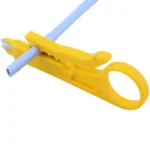 Multi Hand Tool Wire Cable Cutter Mini Simple Pliers Knife Crimper Small Yellow Stripper - Image 6