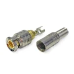 CCTV Accessories RG59 Plug Solderless Screw Type Coaxial Cable BNC Connector - Image 5