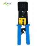 Multifunctional Hardware Tool 6P 8P 2 in 1 Pass Through Pliers Stripper Cutter Crimper Ez Crimping Tool