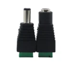 Factory 5.5x2.1mm 12V Connector Male Female DC Jack Conversion Plug for CCTV Camera and LED Tape Light - Image 5