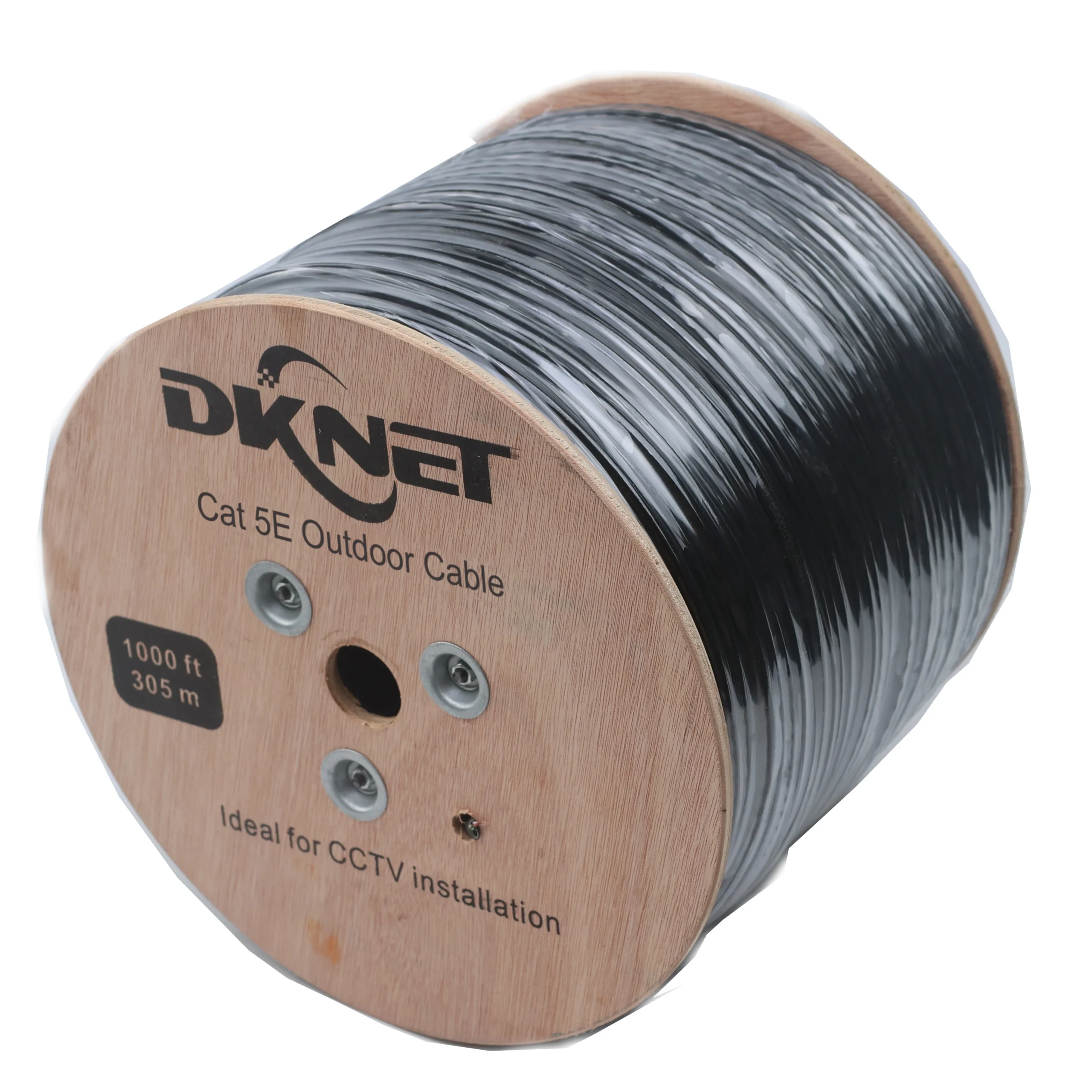 Hc30bfc3daba44266a4c67fd9138671c9P.webp Outdoor SFTP Single-Jacket CAT5 Lan Cable 24AWG 305m/1000FT Waterpoof UV-proof Computer Network Cable - Image 1