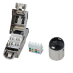 Tool-free Tool Free Shielded Waterproof Toolless Cat7 Cat8 FTP/SFTP Toolless Modular Plug - Image 5