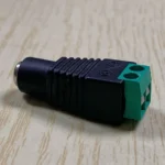 Easy to Use Monitoring Accessory 2 Pin With Green Terminal 12V Adapter 5.5*2.1mm Female DC Power Plug - Image 4