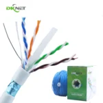 Network  cat6 Ftp Cable 4Pair 23awg Cca Ccag Ccc Copper Indoor lan Cable Pvc Lszh 100m 305m  1000ft