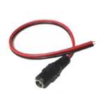 Factory Price 5.5x2.1mm Red Black Female DC Power Cable for Monitoring Camera LED - Image 4