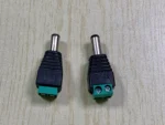 12V Adapter Monitoring Accessory Green Terminal 5.5*2.1mm 2 Pin Male DC Power Plug - Image 3