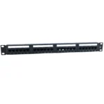 Hot Sale 19 Inch RJ45 8P8C 1U 24 Port Cat6 UTP Patch Panel for Networking Rack Cabinets - Image 5