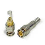 CCTV Accessories RG59 Plug Solderless Screw Type Coaxial Cable BNC Connector - Image 2