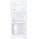 110/88 Type Terminal Block With Twisted Lock 324B Impact Punch Down Tool - Image 6