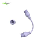 Multi Types of Network Connector With Dust Cover White Color rj45 waterproof connector