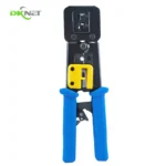 Multifunctional Hardware Tool 6P 8P 2 in 1 Pass Through Pliers Stripper Cutter Crimper Ez Crimping Tool