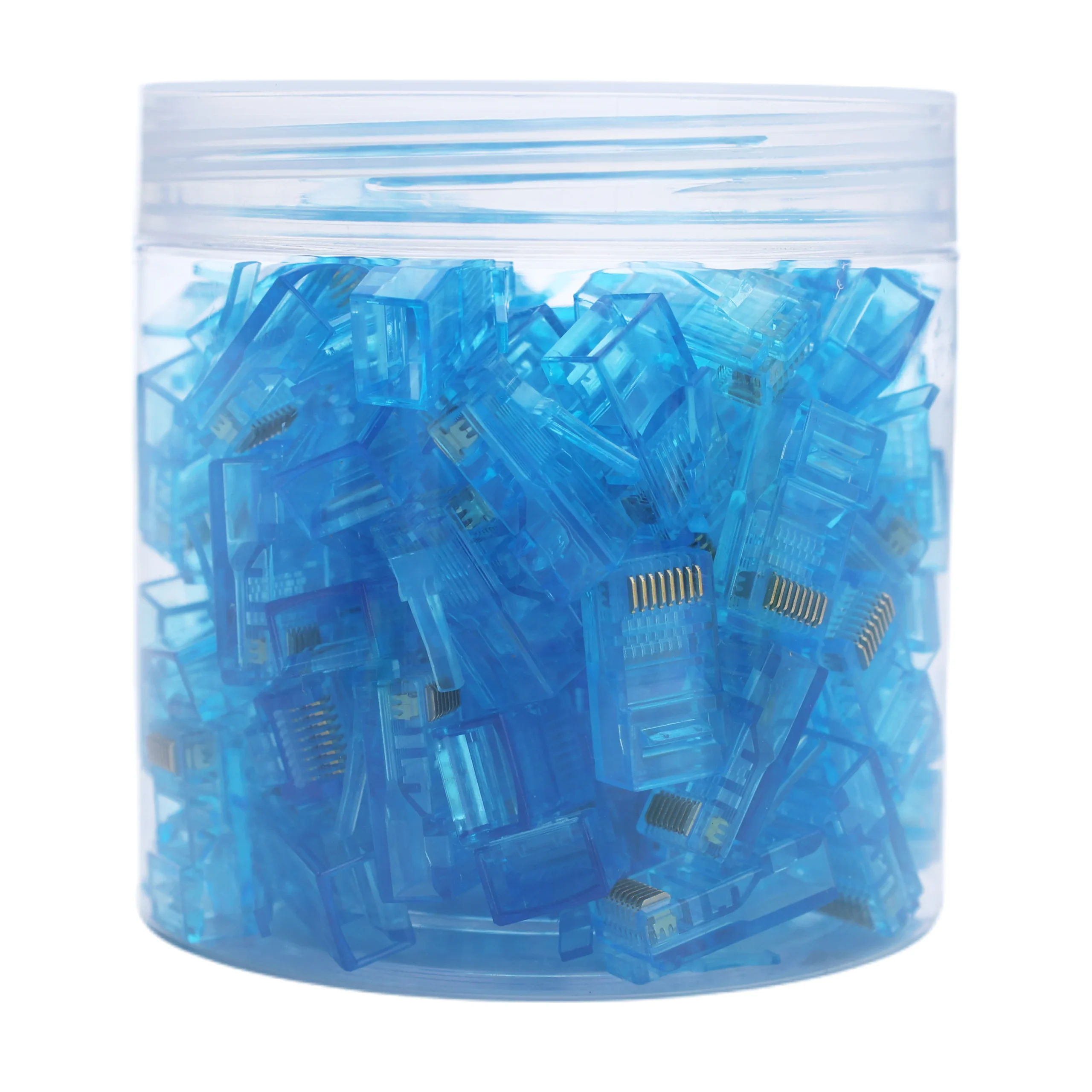 He5266bfd42fa43f9a9edf9739f5bc1bcm.webp Chinese Supplier Super Category 5 Cat5 Cat5e 8P8C UTP Unshielded Crystal Head - Image 1